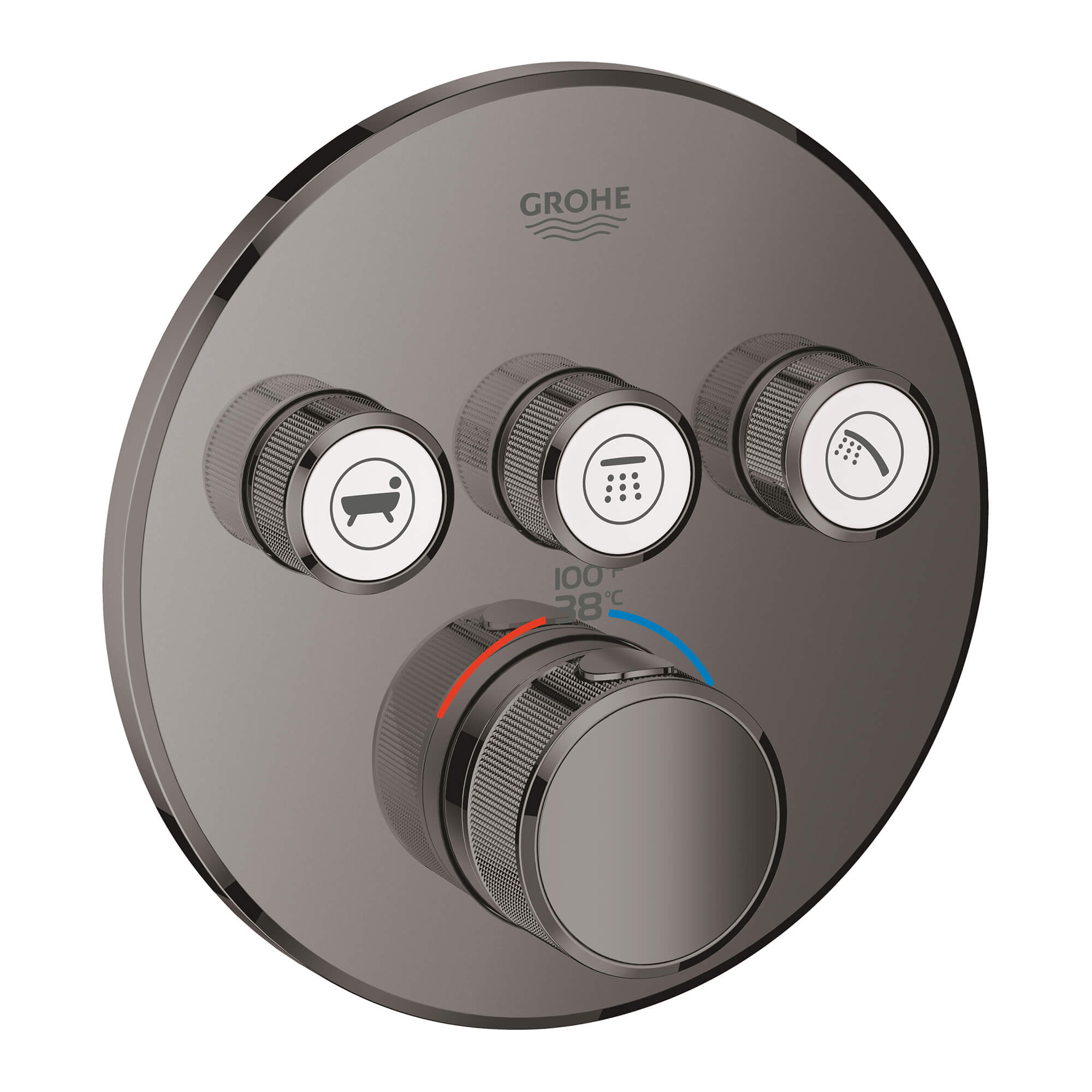 Triple Function Thermostatic Valve Trim